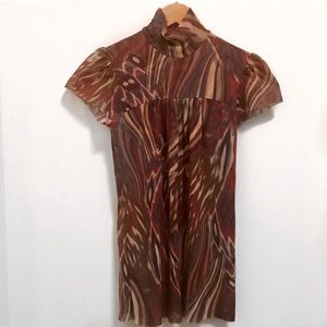 Anthropologie Sweet Pea Turtle Neck Blouse-M EUC